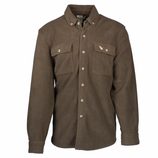 Early Bird 7-Button Fleece Shirt