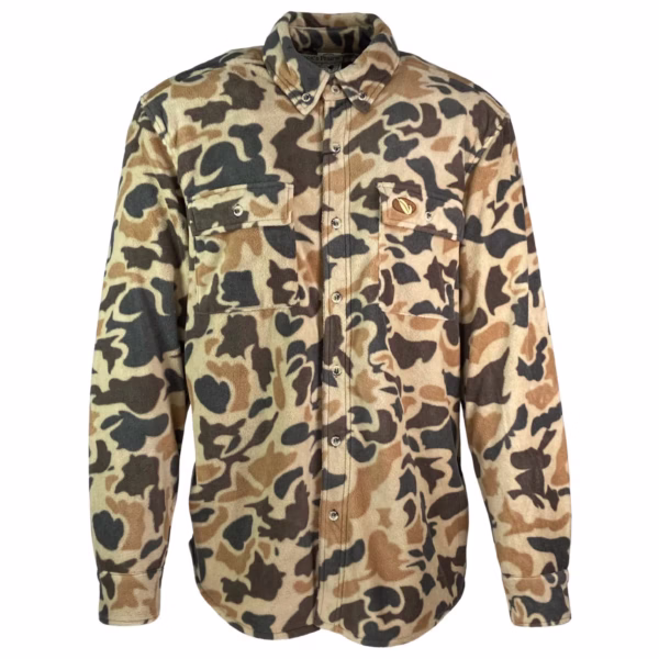 Early Bird 7-Button Fleece Shirt